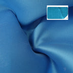 Tela de satén de sarga Mikado gris crujiente cosida para vestido de novia, vestido de fiesta, vestido de dama de honor, tela DIY hecha a mano