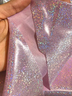 Starry Sky Sparkling Fabric - Sheer Mesh Stage Wedding Material 150cm