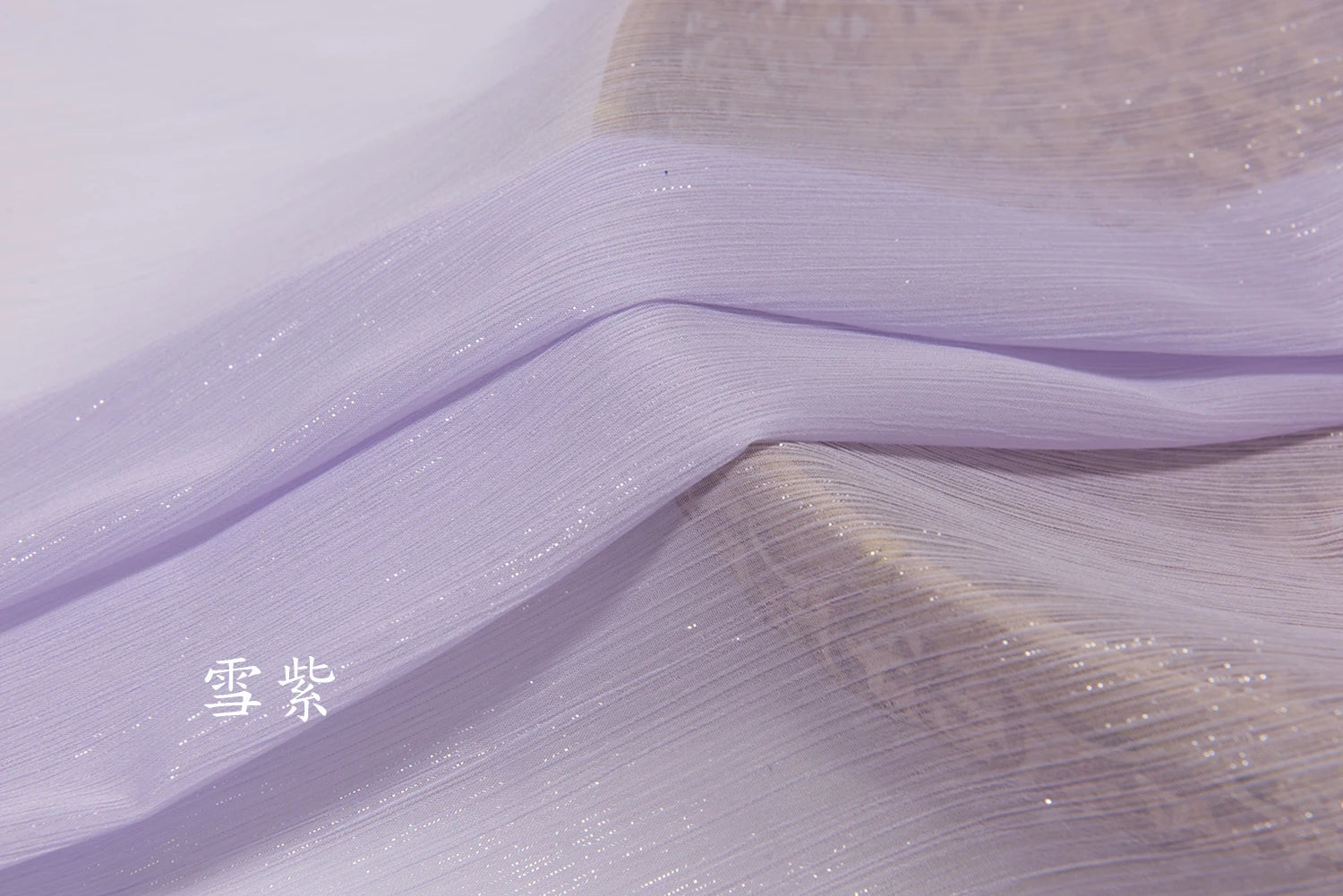 Tela de gasa plisada brillante y arrugada de seda plateada, crepé brillante para Hanfu, camisa de manga larga, falda, escenario, Lolita, ropa DIY