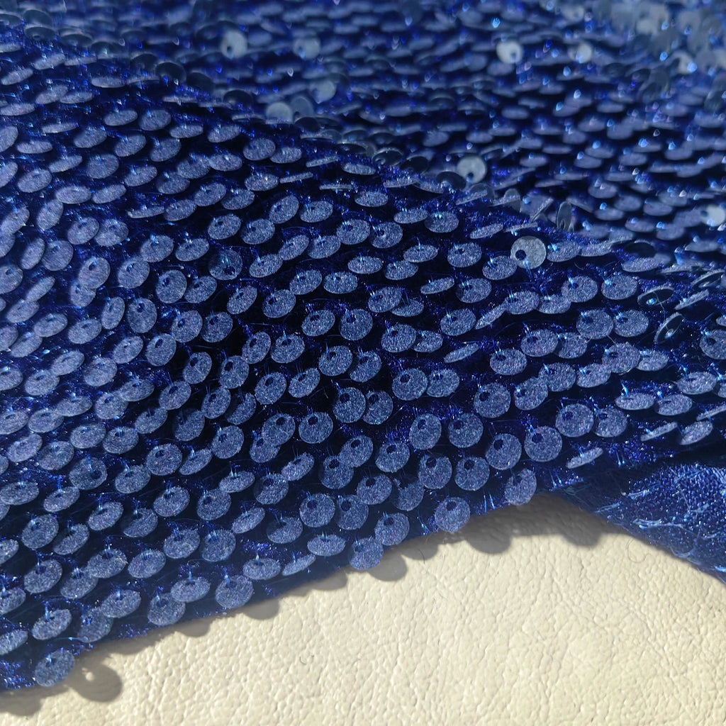 Matte Sequin Fabric High Quality for Runway Dresses Jumpsuits Skirts Wedding Gowns - Clothing Fabric Roll by the Yard