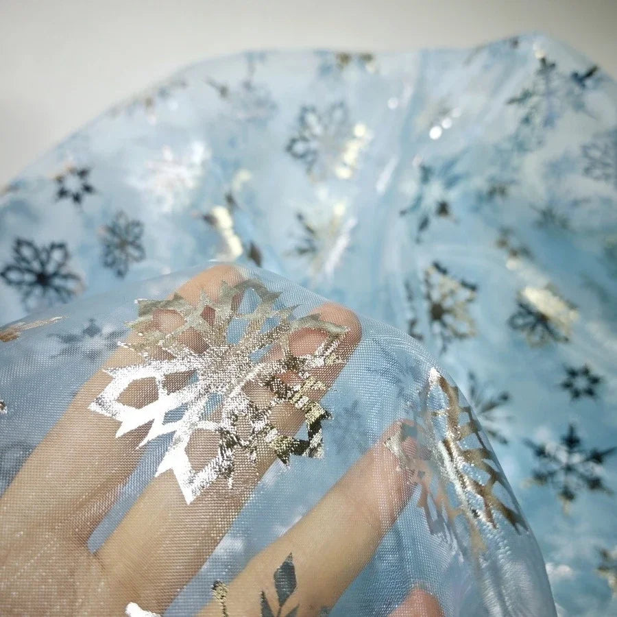 فستان زفاف حريري سهرة من يوجين لتصفيف الشعر، مصنوع من قماش تغليف فضي متين وسهل التنظيف، مصنوع يدويًا من قماش عيد الميلاد