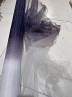 Gradient Spray Silver Shiny Sheet Soft Yarn Fine Powder Mesh Blue Red Purple Wedding Dress Fabric