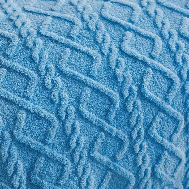 Stretchy Soft Cotton Fabric - Plush Home Wear Material 165cm