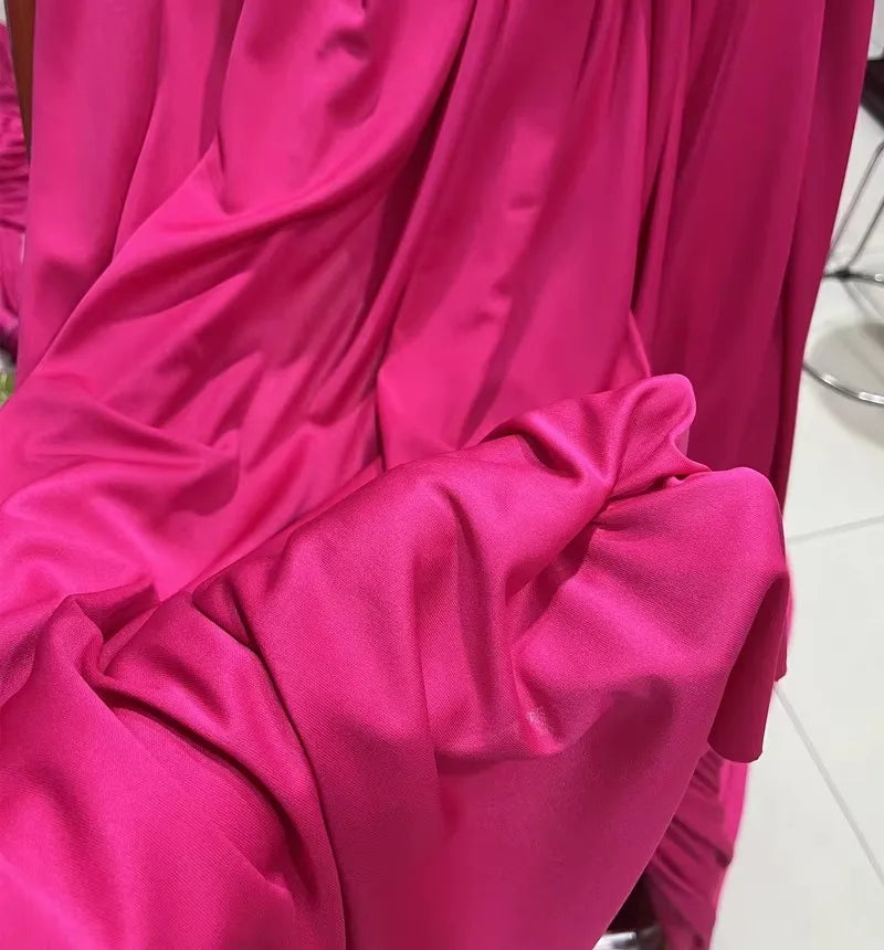 قماش حرير الحليب المرن الفاخر - مادة بطانة فستان الزفاف بعرض 150 سم