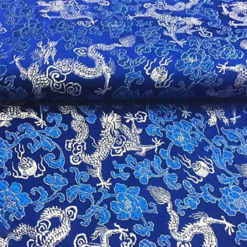 Dragon Motif Jacquard Brocade - Regal for Evening Gown & Designer Fashion
