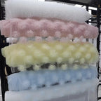 Tela de encaje de flores tridimensional dulce, tela de hilo de nube, tela para fotografía, decoración de fondo de boda, accesorios de fotografía