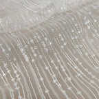 Exquisite Sequin Embroidered Water-Soluble Mesh - Wedding Dress Lace