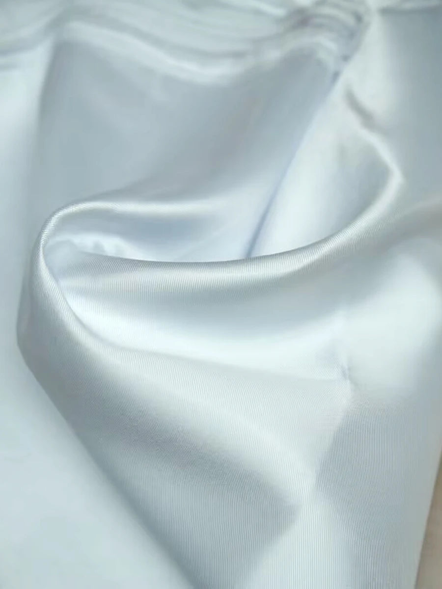 Tela de satén mikado de lujo por metro, para vestidos de novia, vestidos de noche, trajes de fiesta y proyectos de costura DIY.