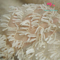 S-Shaped Tassel Sequin Embroidered Tulle - Dazzling for Evening Gown & Dance