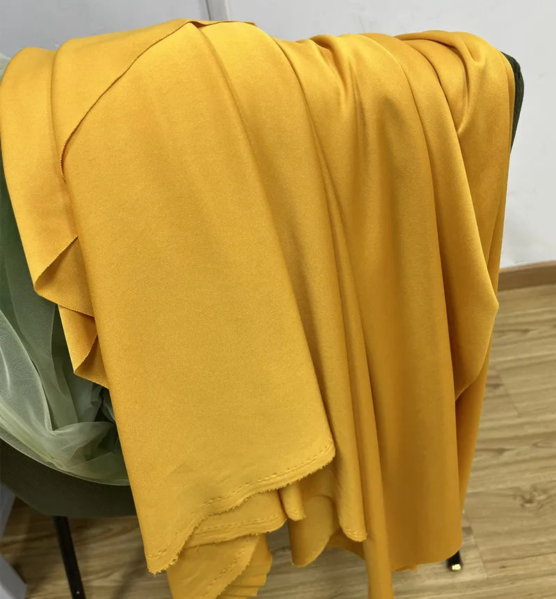 قماش حرير الحليب المرن الفاخر - مادة بطانة فستان الزفاف بعرض 150 سم