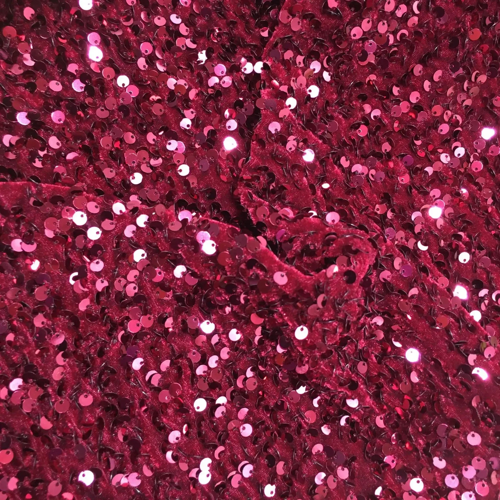 32-color Velvet Fabric 3mm Sequined Fabric Evening Dress Stage Costume Dress Fabrics For Sewing Tablecloth Headwear Accessories