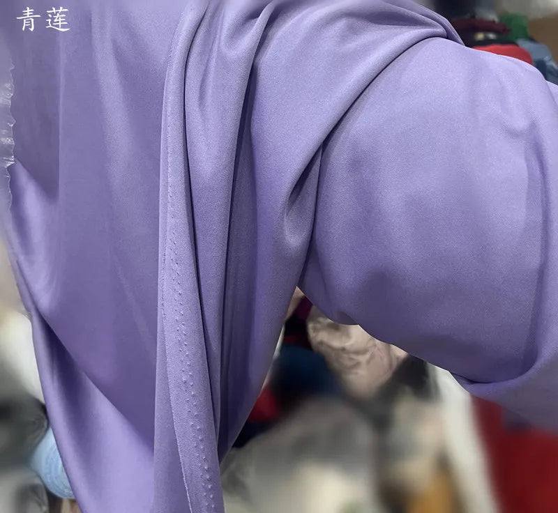 Orange Yellow Gold Coffee Milk Silk Stretch Fabric Roll Width 150cm for Wedding Home Decor Backdrop Drape Goblet Garment