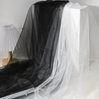 Soft and thin pearl net fabric suitable for wedding dresses formal gowns headscarves parties and daily wear combinations
