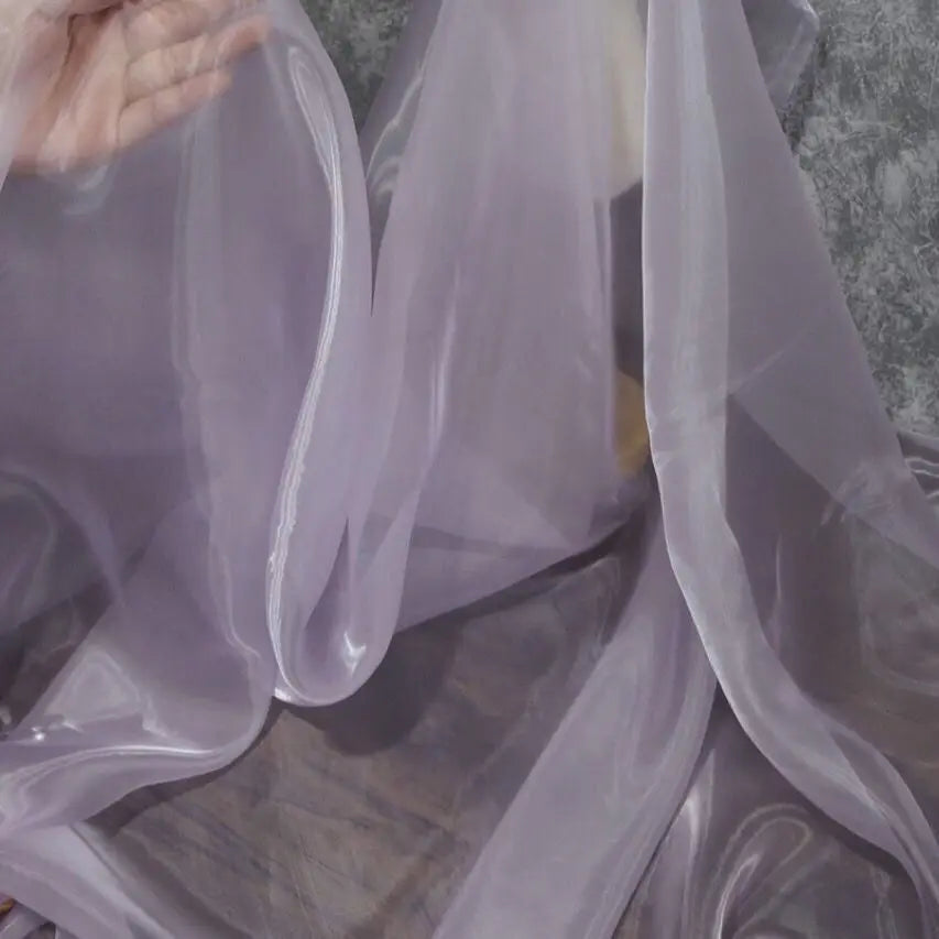 Crystal Organza Fabric Suitable For Wedding Dresses Formal Gowns Party Decorations And Background Designs