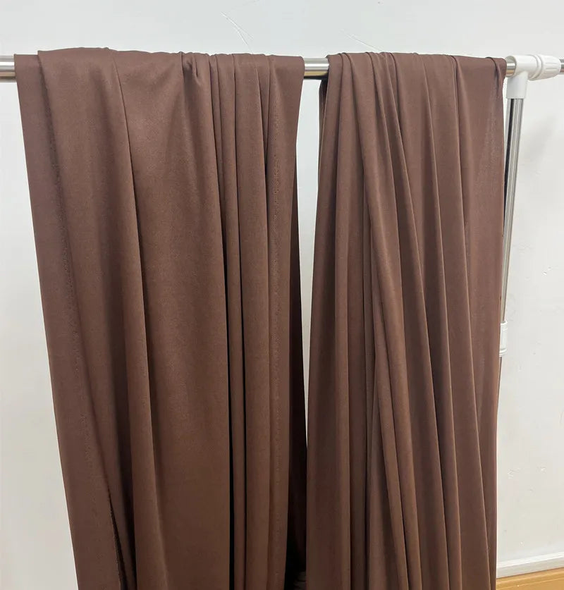 قماش حرير الحليب المرن الفاخر - مادة بطانة فستان الزفاف بعرض 150 سم