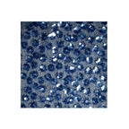 Blue High-end Plush Flash Nail Bead Embroidery Sequin Embroidery Fabric Sewing Stage Clothing Children's Clothing Design Fabric