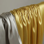 قماش حرير ساتان مرن - مادة ناعمة لامعة 145 سم