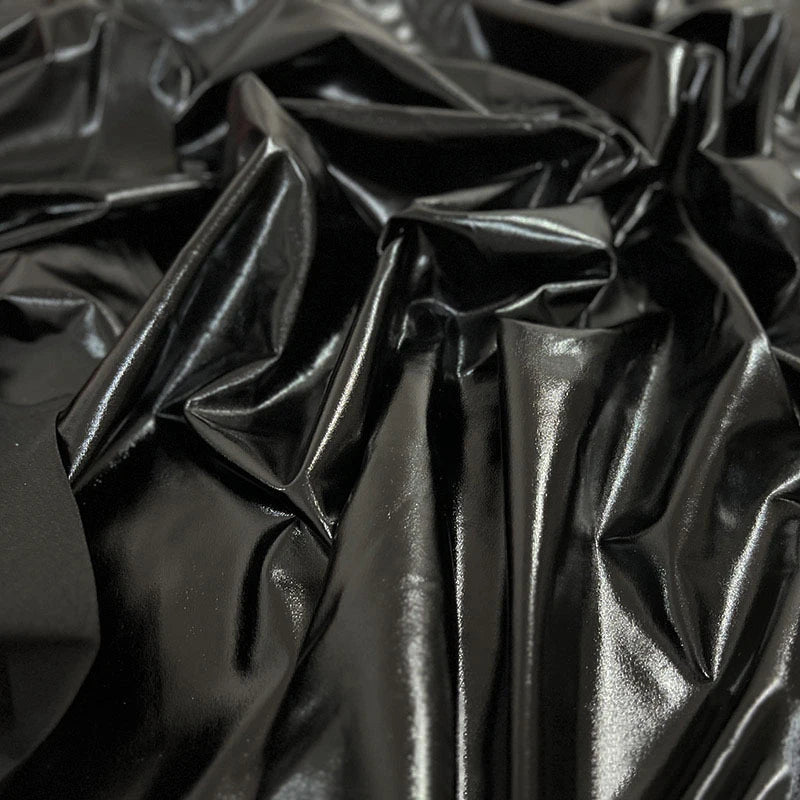 Stunning Gold Liquid Metallic Spandex Lame Fabric for Dance Wear Costumes Dress Backgrounds and Fashion Designer Material