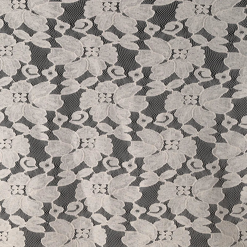 2025 Spring/Summer New Product Manufacturer Direct Sales Lace Mesh Embossed Embroidery Fashion Dress Lace Fabric