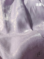 Gold Powder Flowing Light Cotton Satin - Stage Performance & Hanfu Dress