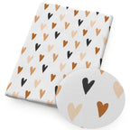 Rainbow geometric heart pattern fabric sewing children's clothing DIY patchwork bags curtains tablecloths home textile fabrics