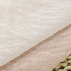 قماش التول الشفاف الرقيق ذو الفقاعات، مخطط عموديًا، أورجانزا، مادة ناعمة وخفيفة الوزن، تنورة، خياطة، ملابس حرفية إبداعية