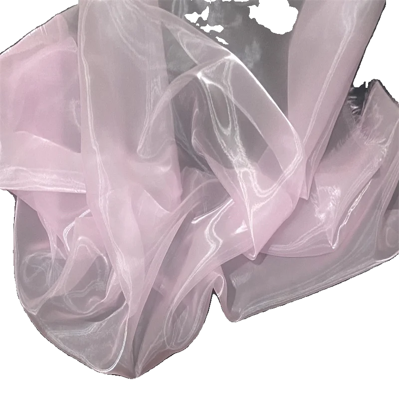 Vestido de hilo ligero de malla suave con agua líquida, tela Hanfu Super Fairy DIY, diseño de perspectiva de hilo fluido para boda