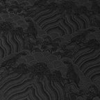 قماش جاكار مموج - خامة فستان أنيقة ومزخرفة 135 سم