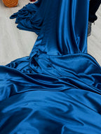 Soft Lustrous Satin Fabric - Wedding Dress Bridesmaid Material