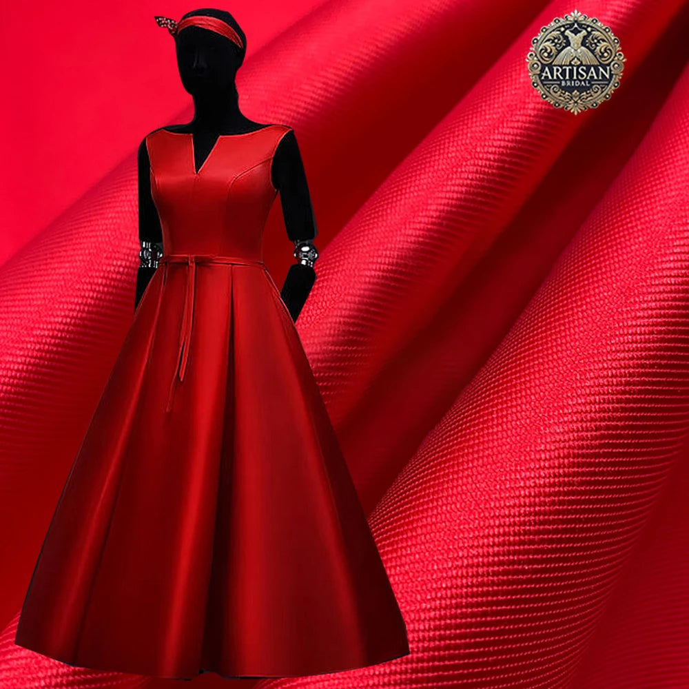 Tela de satén mikado de lujo por metro, para vestidos de novia, vestidos de noche, trajes de fiesta y proyectos de costura DIY.