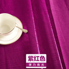 قماش مطاطي محبوك مجعد لامع بخطوط ذهبية وفضية لامعة مناسب لفستان زفاف ضيق وأزياء راقية