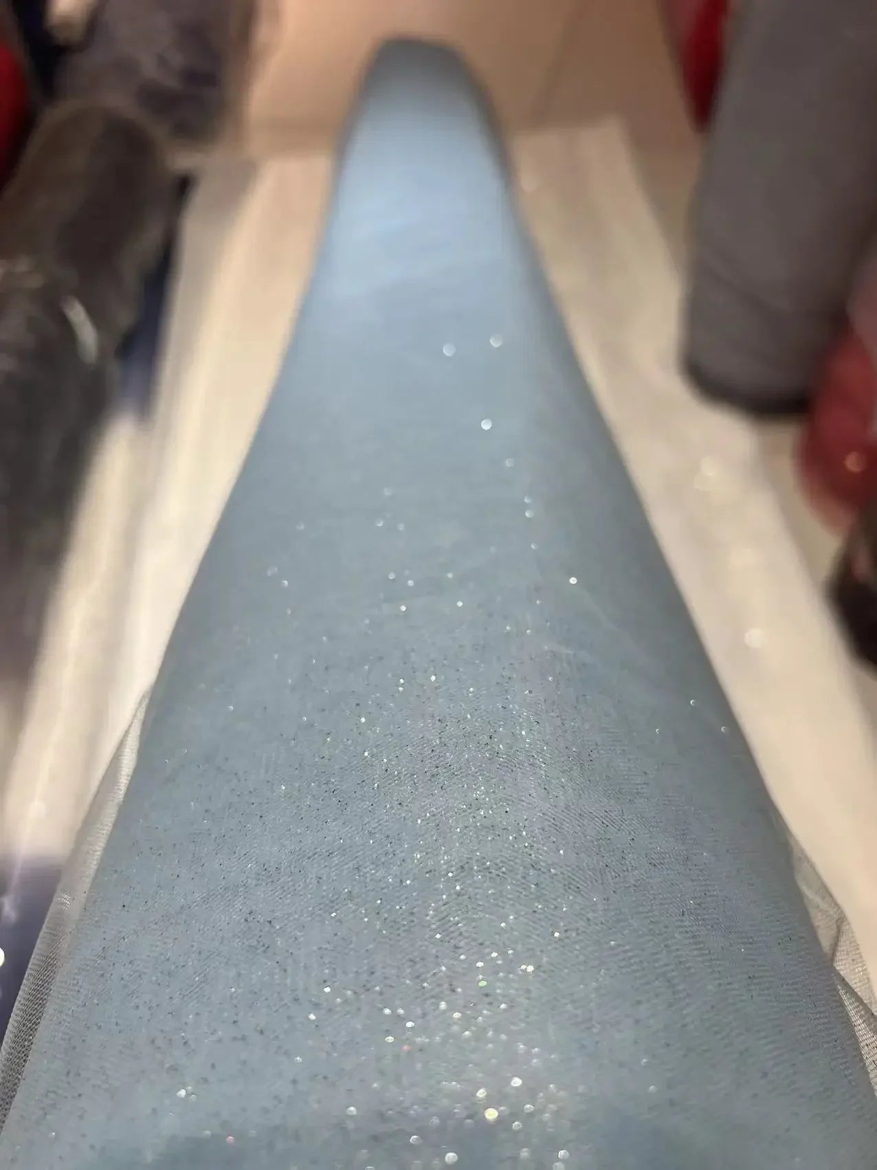 Solid Color Soft Mesh Powder Spraying Gold Sewing Headband Fluffy Skirt Evening Dress DIY Scene Decoration Mesh