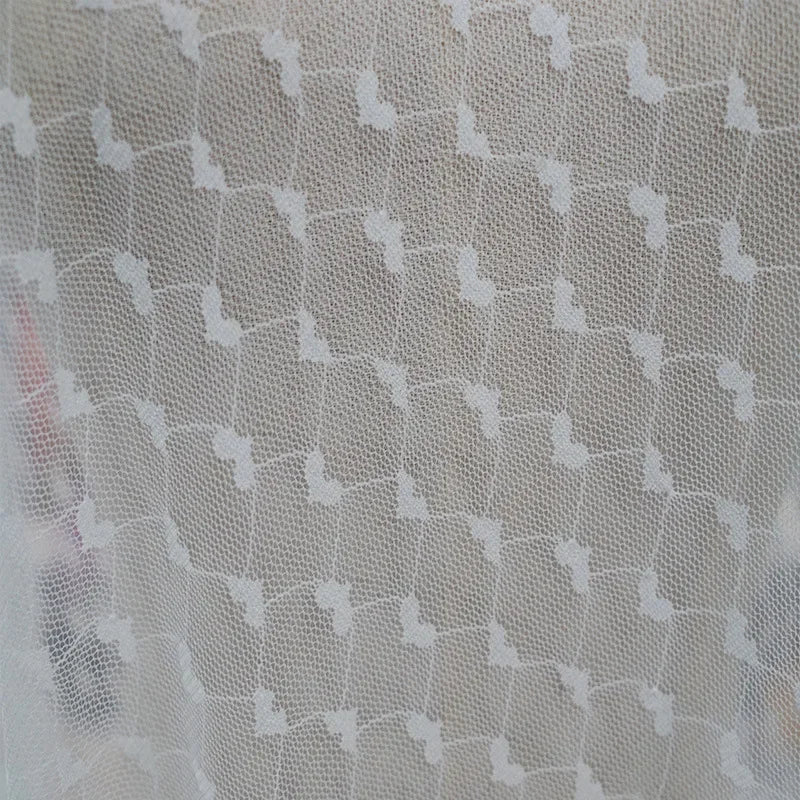 قماش دانتيل شبكي عالي الجودة مصمم بأسلوب راقي مناسب لخياطة فساتين حفلات الزفاف بطباعة عصرية