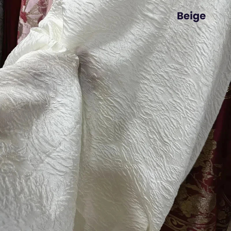 Pearl Rice Textured Jacquard Organza - Embossed for Dresses