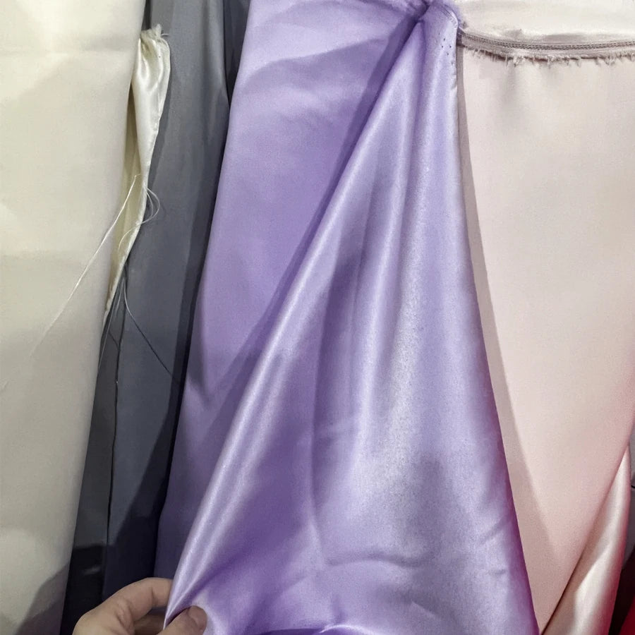 Smooth Glossy Satin - Breathable for Clothing & Home Decoration 395