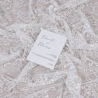 Tela de encaje jacquard con peonías para vestido de novia, cheongsam, ropa interior, velo, malla decorativa