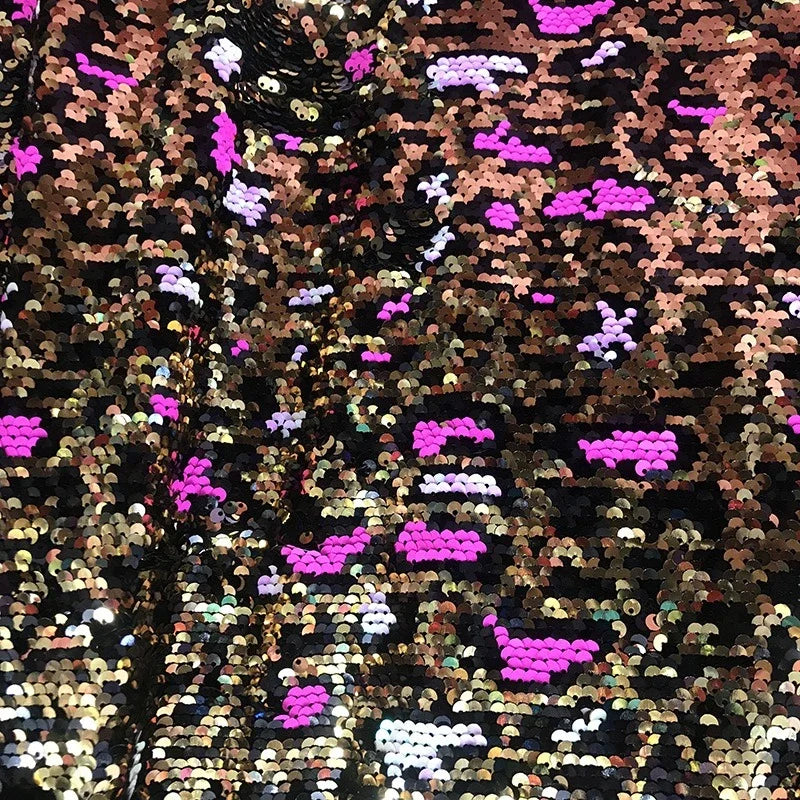 Sparkle Stage Costume Fabric With Durable Sequins Ideal For Dance Wear Theater Productions Cosplay And Evening Party Dresses