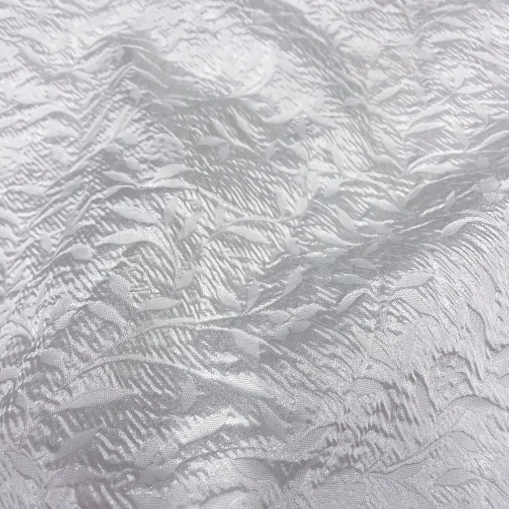 3D Relief Jacquard Fabric - Lustrous for Bridal & Formal Gowns