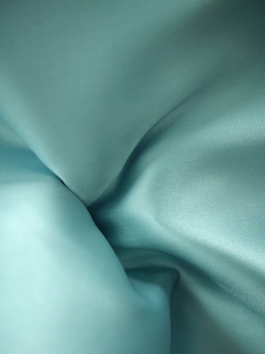 قماش ساتان ميكادو ثقيل - مادة فستان زفاف منظم بعرض 150 سم