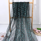 Green Star And Moon Yarn Bronzing Mesh Dress Childrens Clothing Accessories Flower Valentine's Day Gift Box Background Clothing