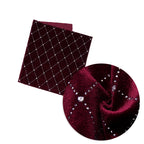 Elastic velvet striped gold velvet hot silver fabric sewn cheongsam dress fabric DIY handmade pillow cover home fabric