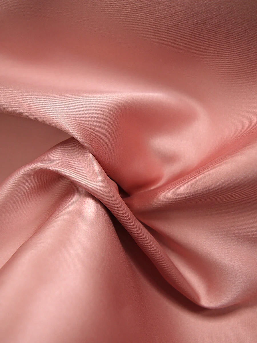 قماش ساتان ميكادو ثقيل - مادة فستان زفاف منظم بعرض 150 سم