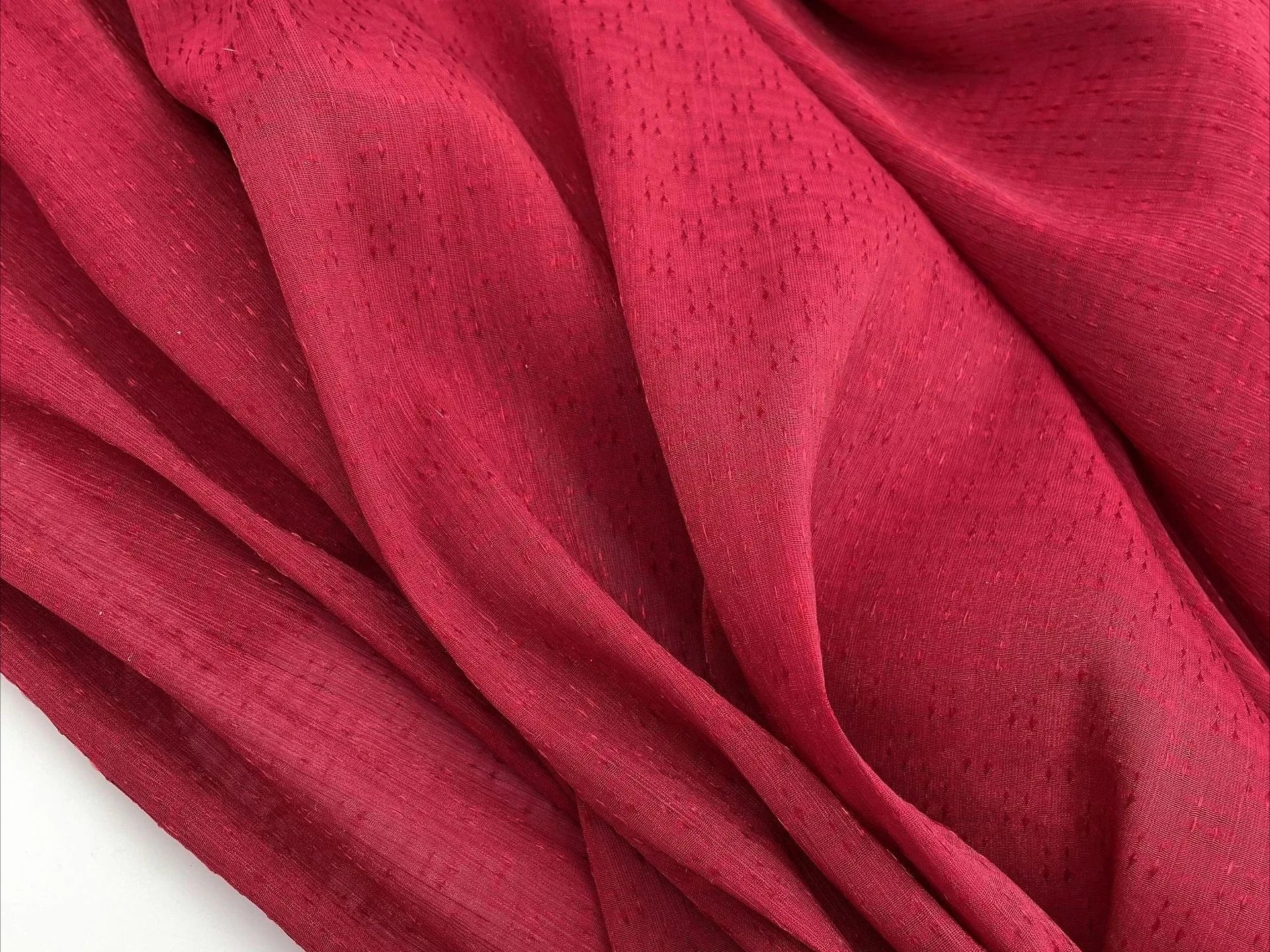 أقمشة الخياطة ملابس نسائية ملابس أطفال أورجانزا جاكار نجمة مجعدة قماش خفيف الوزن منسوجات كوتور