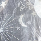 Tela de encaje bordada de malla transparente Tianma para vestido de novia, decoración de vestido, material de tela DIY hecho a mano, color negro