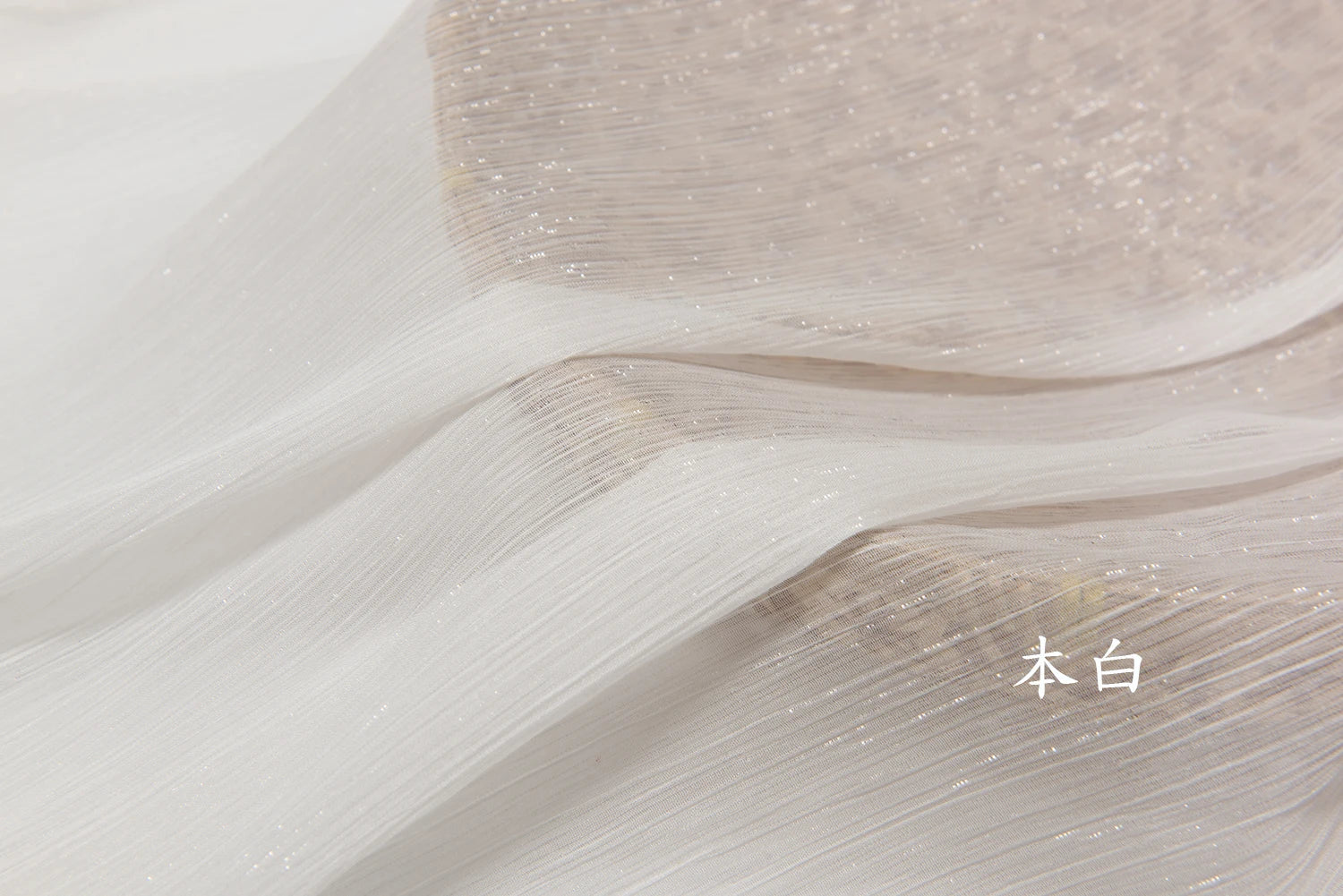 Tela de gasa plisada brillante y arrugada de seda plateada, crepé brillante para Hanfu, camisa de manga larga, falda, escenario, Lolita, ropa DIY