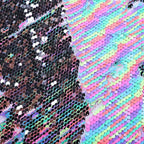 Reversible Folded Sequin Fabric - 5mm for Evening Gowns & Stage Décor - fabric photo 4