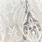 فستان زفاف من قماش الدانتيل المطرز على الطراز الأوروبي مصنوع يدويًا من مادة DIY فستان ملابس قماش زخرفي أبيض