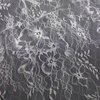 Base de encaje suave, tela blanca transparente ligera, drapeado transparente ligero, costura, vestido de novia, ropa interior, accesorios de decoración