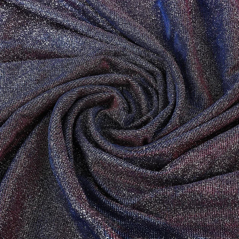 Gold Dust Mesh - Stage Skirt Lighting & Wedding Dress Curtain Fabric