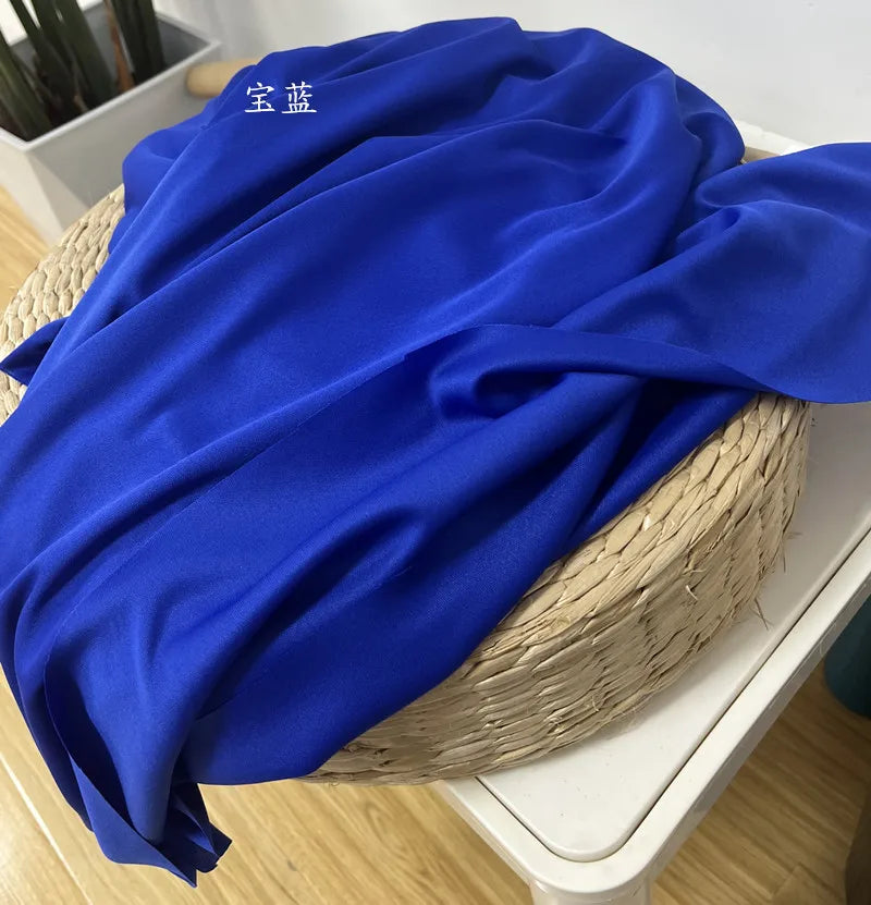 Orange Yellow Gold Coffee Milk Silk Stretch Fabric Roll Width 150cm for Wedding Home Decor Backdrop Drape Goblet Garment